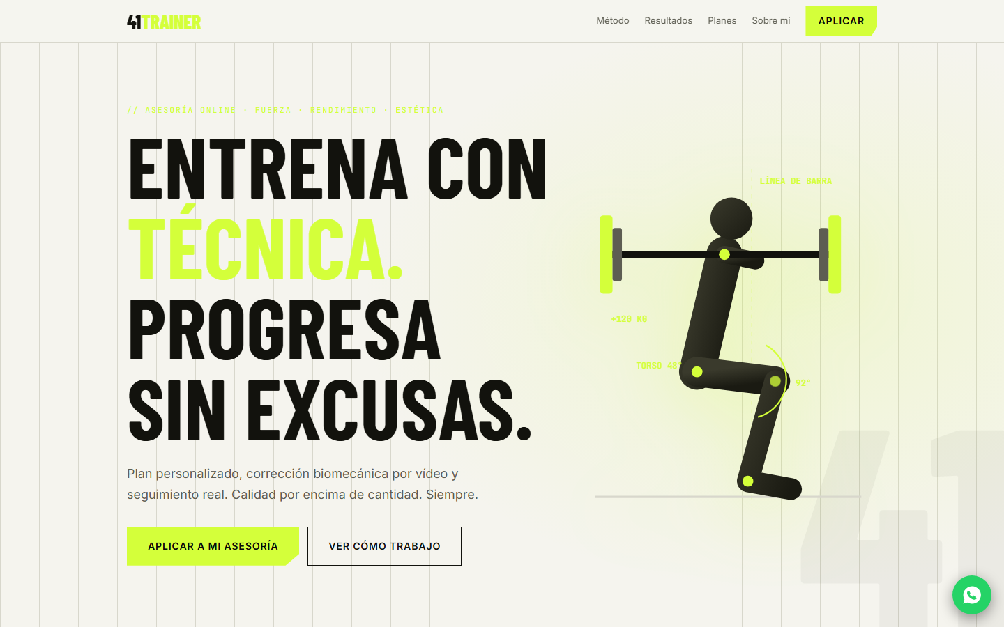 Vista previa del diseño de 41 Trainer