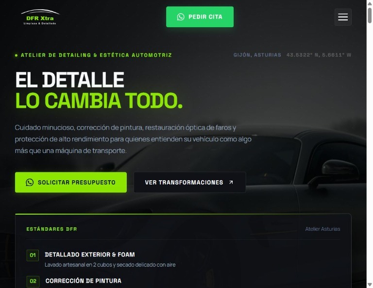 Proyecto DFR Xtra Detail